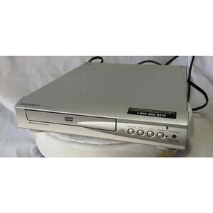 Magnavox MSD124 DVD Player Progressive Scan Multi-Format RCA Black Tested Works